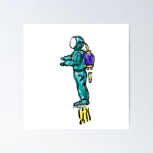 Item preview, Saturn people worlds Cobalt Surge designed and sold by Mphotoi.