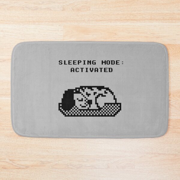 Item preview, Sleeping Mode Activated Pixel Dog designed and sold by illucalliart.