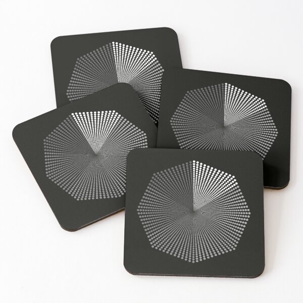 Item preview, Gray Octagon Infinity Dots designed and sold by CJ Ramirez Art.