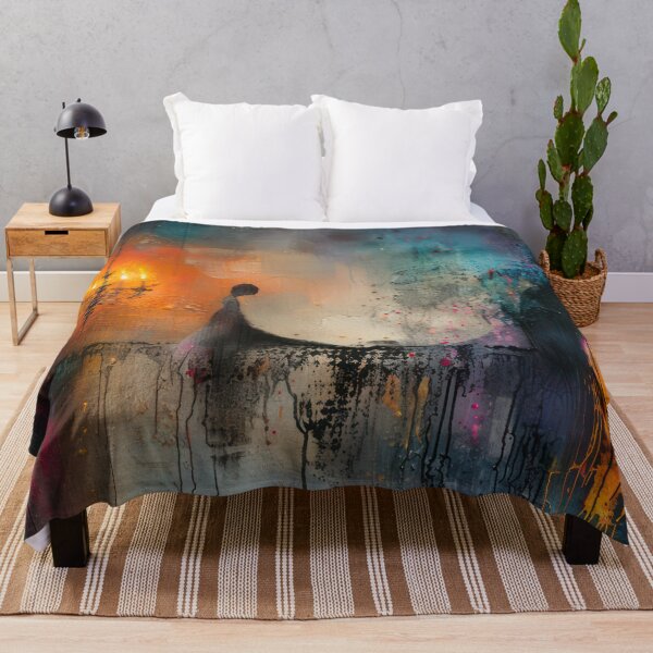 Item preview, Specters of Light – Abstract Figures in a Dreamscape designed and sold by NeoNebulaArt.