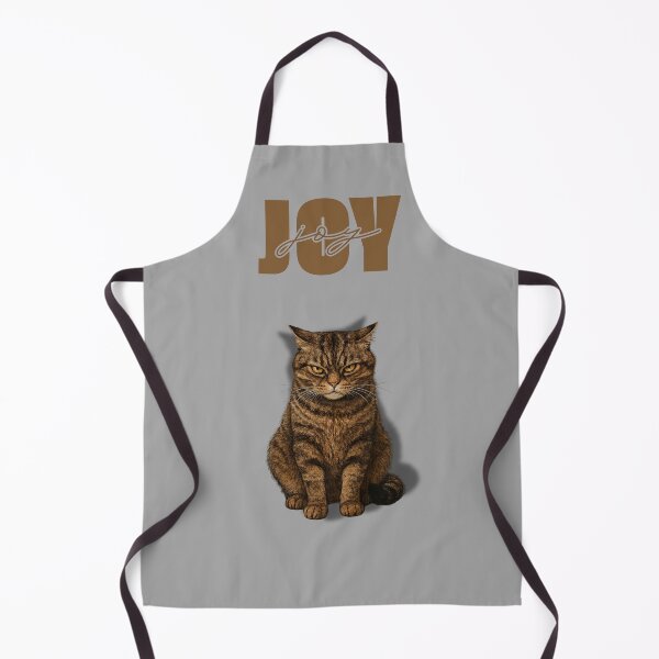 Item preview, Serious Cat “JOY” – Minimalist Realistic Cat Art | Catastrocat Collection designed and sold by catastrocat.