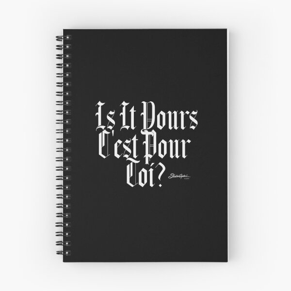 Item preview, Is it Yours C'est Pour Toi?  designed and sold by Djamee.