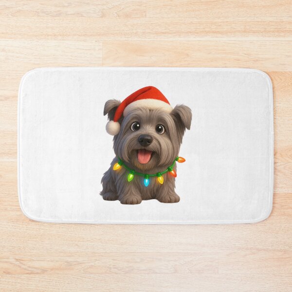Item preview, Christmas Skye Terrier designed and sold by Sillytoe.