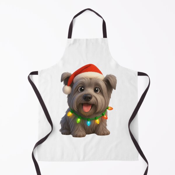 Item preview, Christmas Skye Terrier designed and sold by Sillytoe.