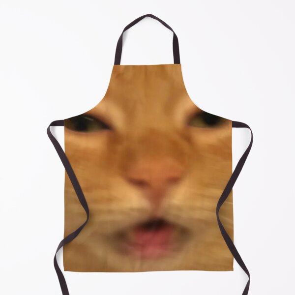 Item preview, Funny Orange Cat Face Meme Humor Blurry Photo designed and sold by LuveeTuffCo.