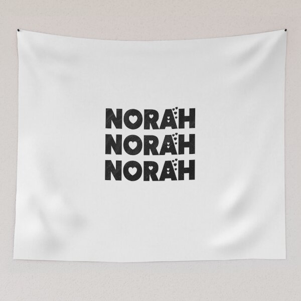 Artikelvorschau, Norah Personalisierter Mädchenname entworfen und verkauft von Watsonarts.