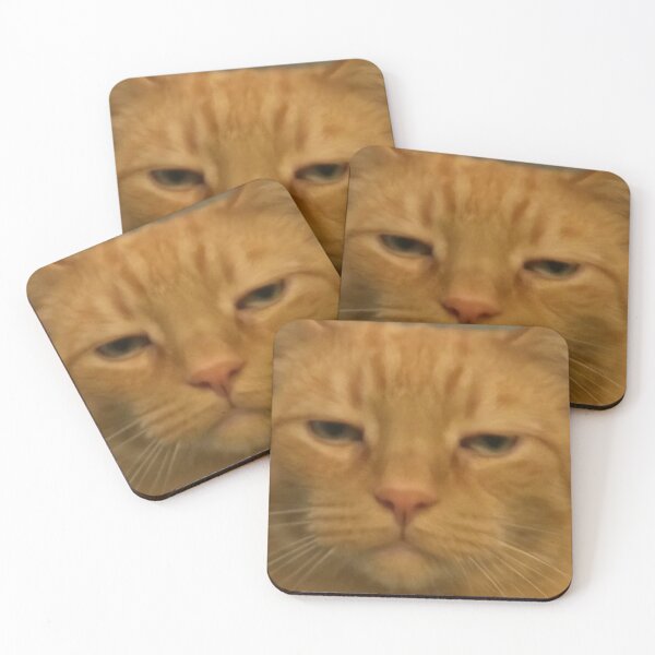 Item preview, Funny Disapproving Orange Cat Face Meme Humor designed and sold by LuveeTuffCo.