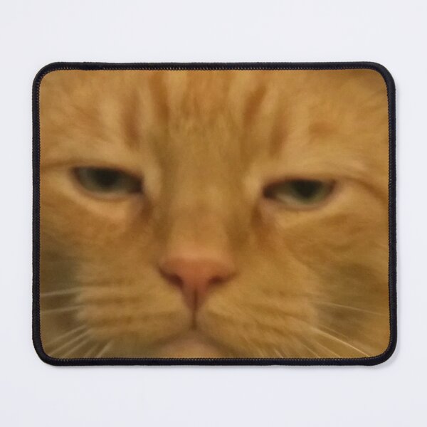 Item preview, Funny Disapproving Orange Cat Face Meme Humor designed and sold by LuveeTuffCo.