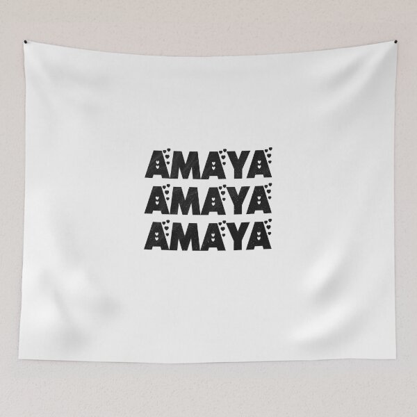 Item preview, Amaya Personalized Custom Girl Name designed and sold by Watsonarts.