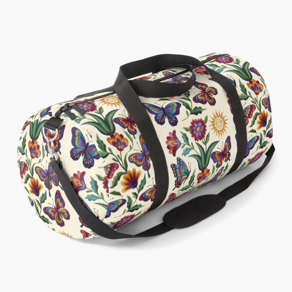 Item preview, Flowers, Sun and Butterflies Multicolor Embroidery designed and sold by Ciervo Primavera.