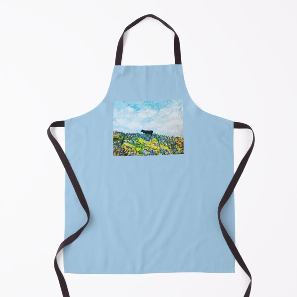 Item preview, Cow on Table Mountain designed and sold by LindaPhelpsArt.