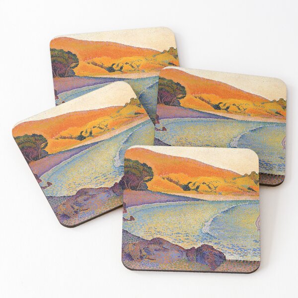 Item preview, Henri-Edmond Cross Bathers Neo-Impressionism Coastal Print designed and sold by LaFabricaArt.