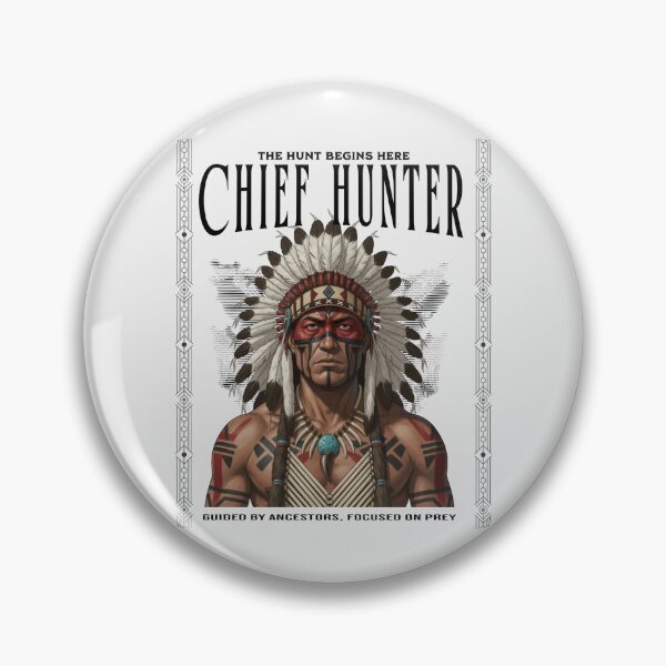 Item preview, Chief Hunter designed and sold by GraphicTeeHubs.