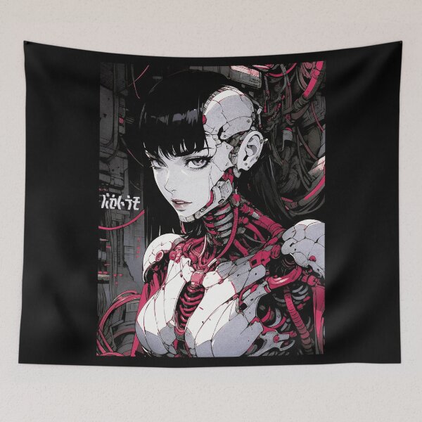 Item preview, Tech Noir Cyborg Aesthetic designed and sold by ShurikenStar.