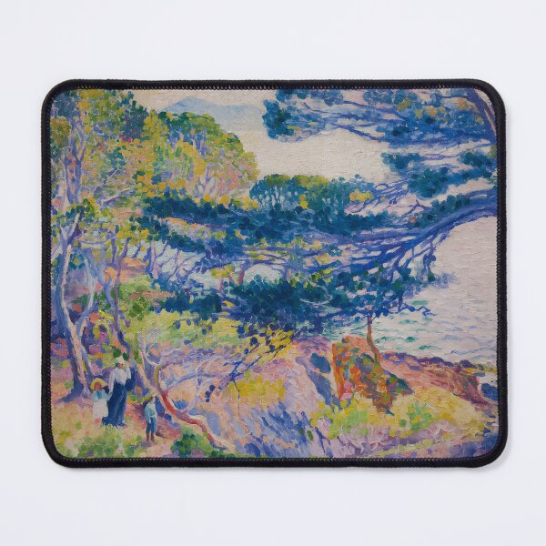 Item preview, Henri-Edmond Cross Cap Layet Coastal Trees designed and sold by LaFabricaArt.