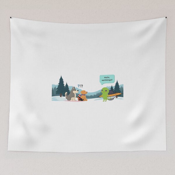 Item preview, “Paws & Close Encounters” designed and sold by SimplyJay10.