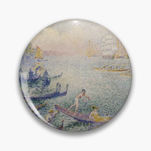 Item preview, Henri-Edmond Cross Regatta in Venice Poster designed and sold by LaFabricaArt.