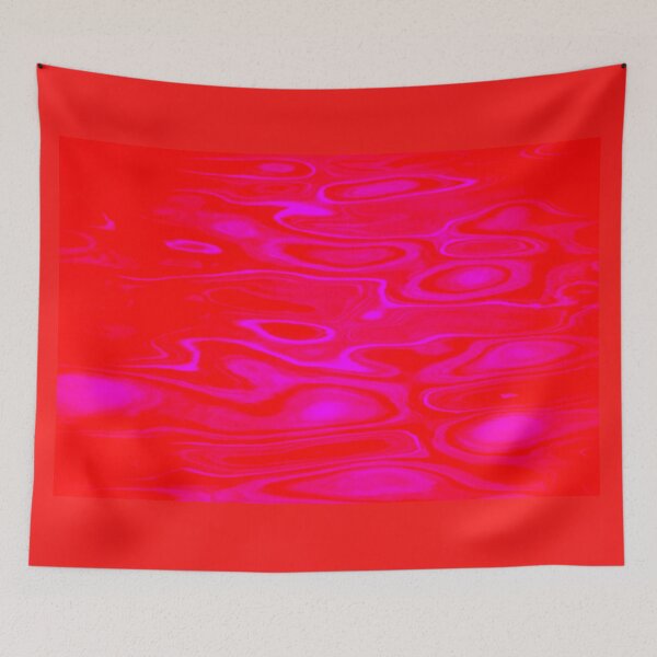 Item preview, Neon Red Pink Water Vivid designed and sold by ChristinasMess.
