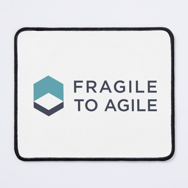Item preview, Fragile to Agile Teal + Blue Logo designed and sold by FragiletoAgile.