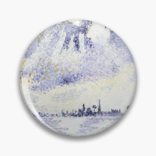 Item preview, Henri-Edmond Cross Sunset Venice Lagoon Sailboat designed and sold by LaFabricaArt.