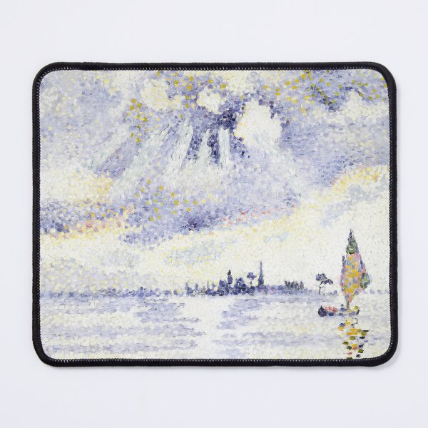 Item preview, Henri-Edmond Cross Sunset Venice Lagoon Sailboat designed and sold by LaFabricaArt.