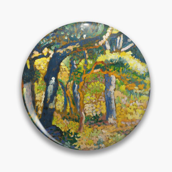 Item preview, Henri-Edmond Cross Sunlit Provence Forest Clearing designed and sold by LaFabricaArt.