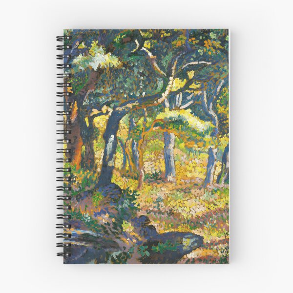Item preview, Henri-Edmond Cross Sunlit Provence Forest Clearing designed and sold by LaFabricaArt.