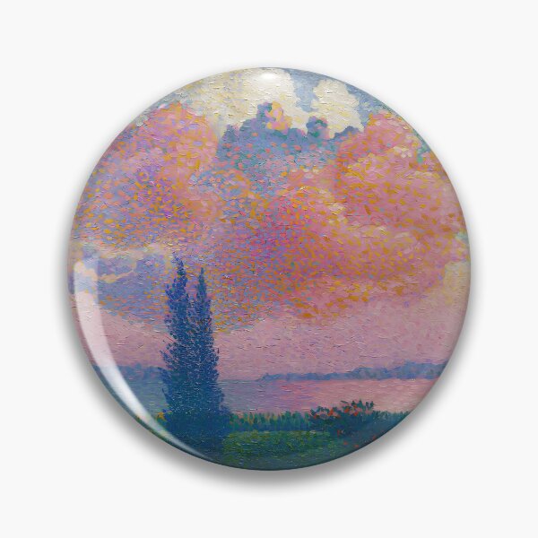 Item preview, Cross The Rose Cloud Luminist Sunset Poster designed and sold by LaFabricaArt.