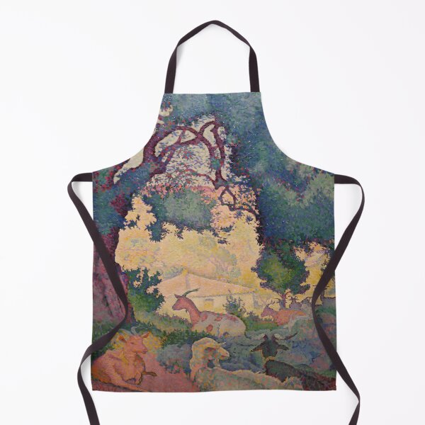 Item preview, Cross Goats Forest Clearing Luminist Poster designed and sold by LaFabricaArt.