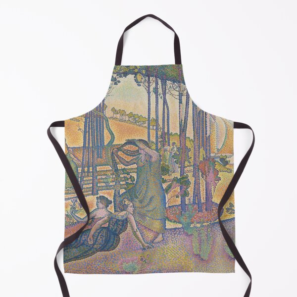 Item preview, Cross Evening Air Neo-Impressionist Figures Poster designed and sold by LaFabricaArt.