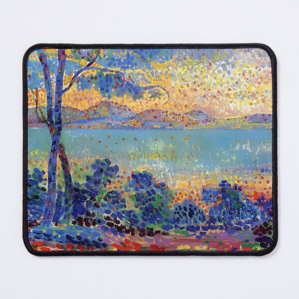 Item preview, Cross Vibrant Provence Luminism Coastal Poster designed and sold by LaFabricaArt.