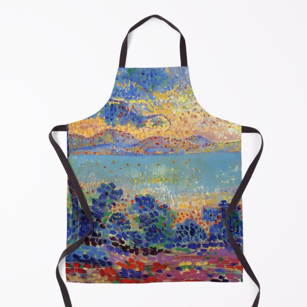 Item preview, Cross Vibrant Provence Luminism Coastal Poster designed and sold by LaFabricaArt.