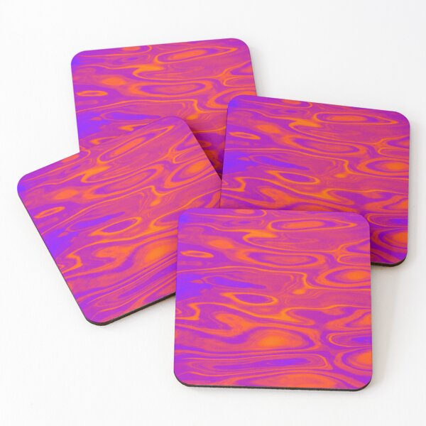 Item preview, Neon Orange Purple Water Vivid designed and sold by ChristinasMess.