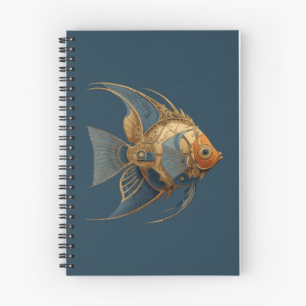 Item preview, Steampunk Angelfish designed and sold by GreatestMinds.