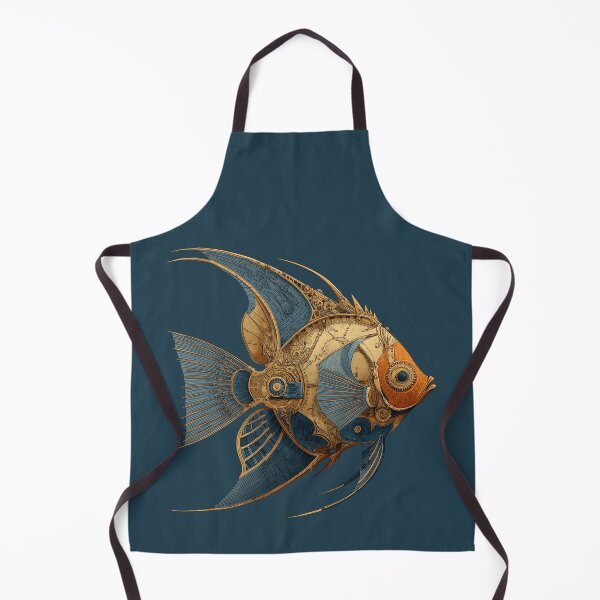 Item preview, Steampunk Angelfish designed and sold by GreatestMinds.