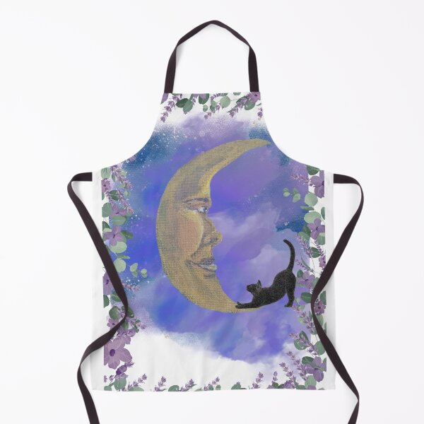 Item preview, The Cat and the Moon designed and sold by enchantedh3arth.