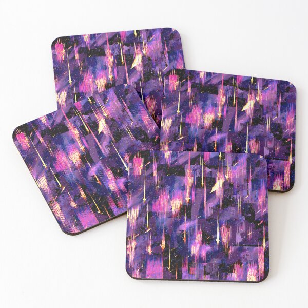 Item preview, Shooting stars falling in space designed and sold by JeniSeny.