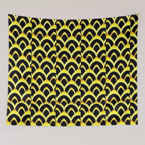 Item preview, Exotic Chinese Gold Pattern  designed and sold by 3triadstore.