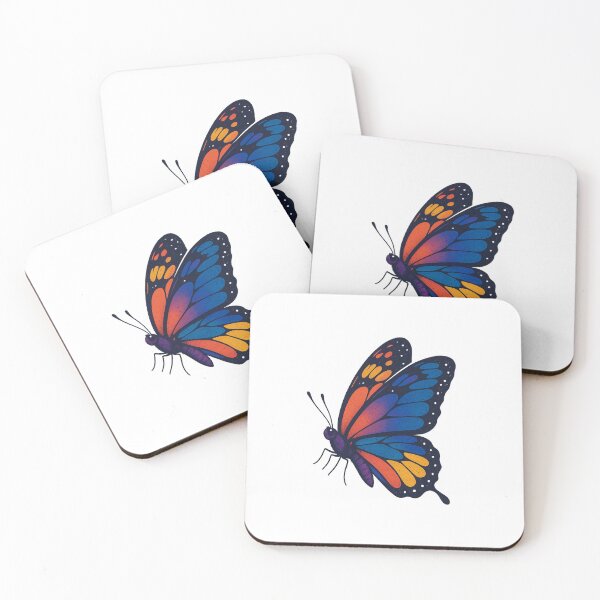 Item preview, Colorful Butterfly Side View – Nature's Elegance designed and sold by luckyyouth.