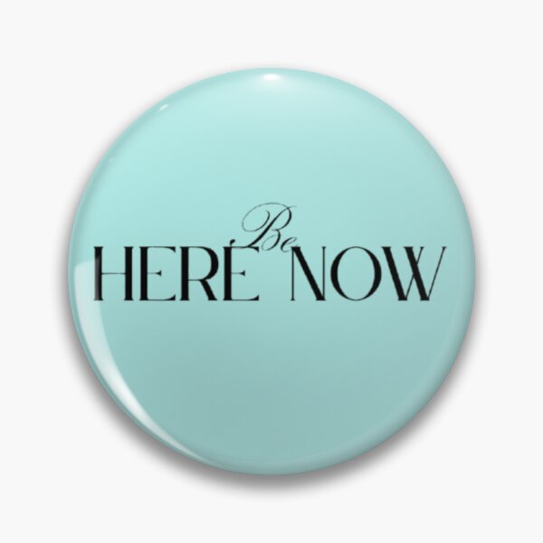Item preview, Be Here Now – Minimalist Mindfulness Quote T-Shirt designed and sold by Hussenb.