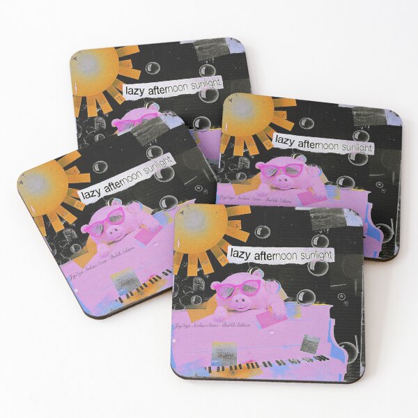Item preview, Lazy Afternoon Sunlight – Pink Piano Series designed and sold by joycrysstudio.
