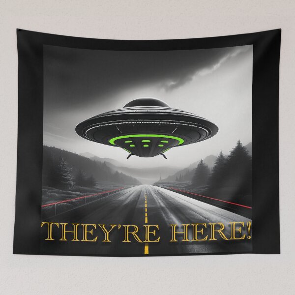 Item preview, UFO....THEY'RE HERE! designed and sold by BIGPIX91011.
