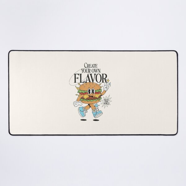 Item preview, Groovy Retro Cartoon Burger - Create Your Own Flavor designed and sold by HoopeStylee.