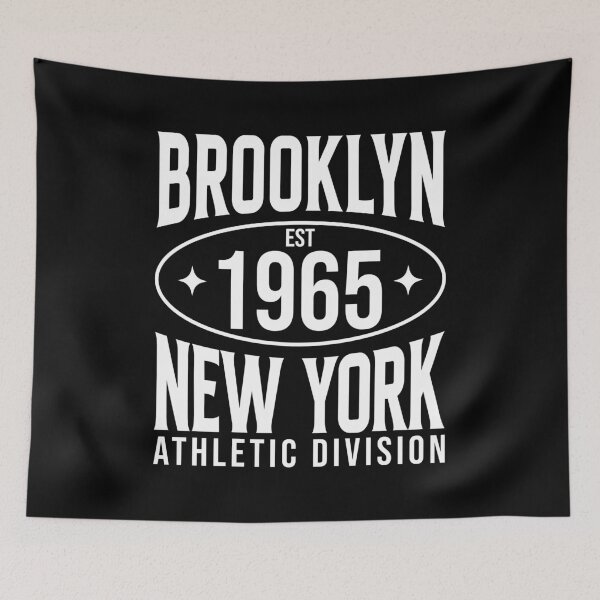 Item preview, Brooklyn Est 1965 New York Athletic Division Typography designed and sold by MursalinDesigns.