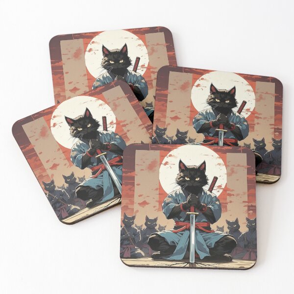Item preview, The Great Samurai Cat designed and sold by DiamondKane.