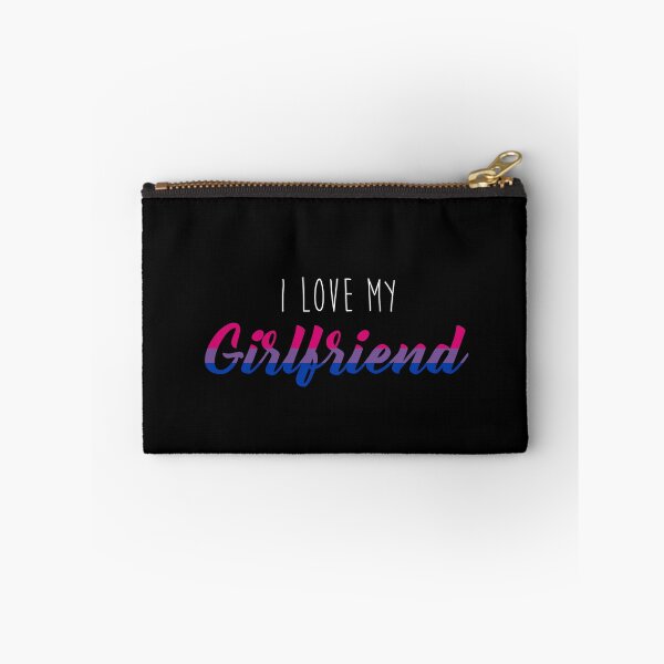 Item preview, I love my girlfriend bisexual pride  designed and sold by WanderingFlower.