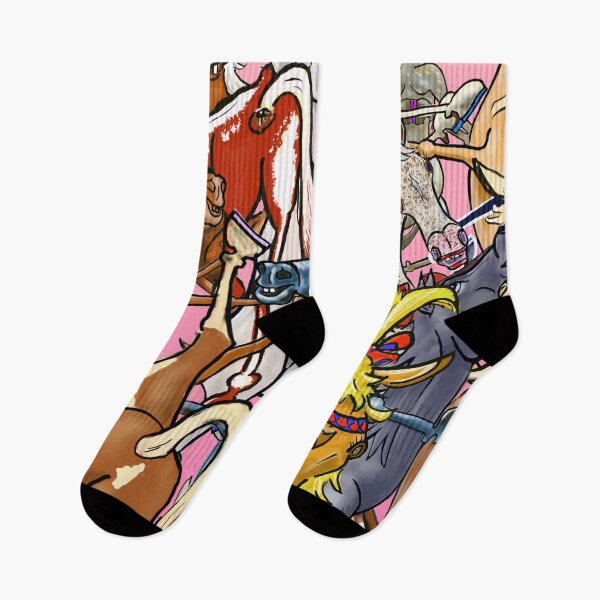 Item preview, Yoga Horses going crazy designed and sold by WildPawPrint.