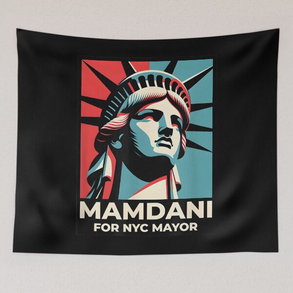 Item preview, Zohran Mamdani designed and sold by maglomanya.