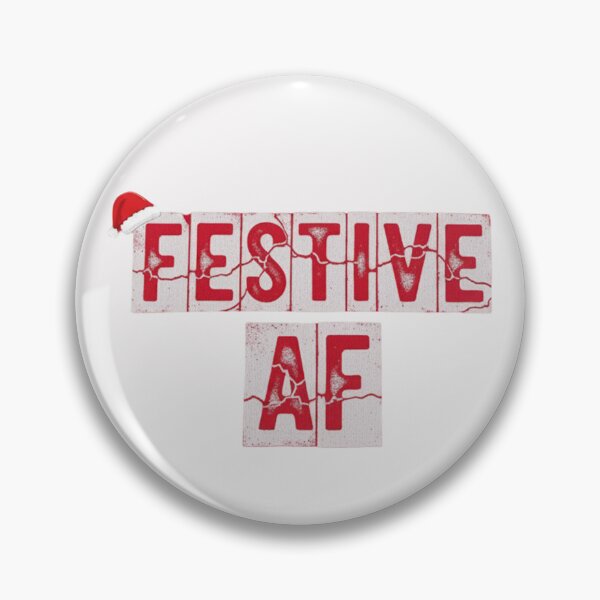 Item preview, Festive AF designed and sold by Stitch Please.