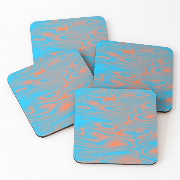 Item preview, Neon Orange Blue Orange Purple Water Vivid designed and sold by ChristinasMess.
